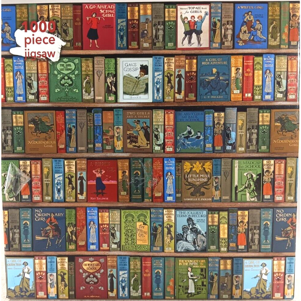 High Jinks! Bookshelves 1000 Piece Jigsaw Puzzle Bodleian Libraries by Flametree
